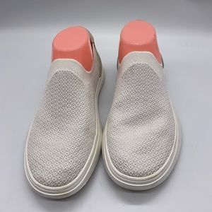Casca Boli White Knit Sneaker Shoes Men's Size 6 - Women's 8 Uni-sex.